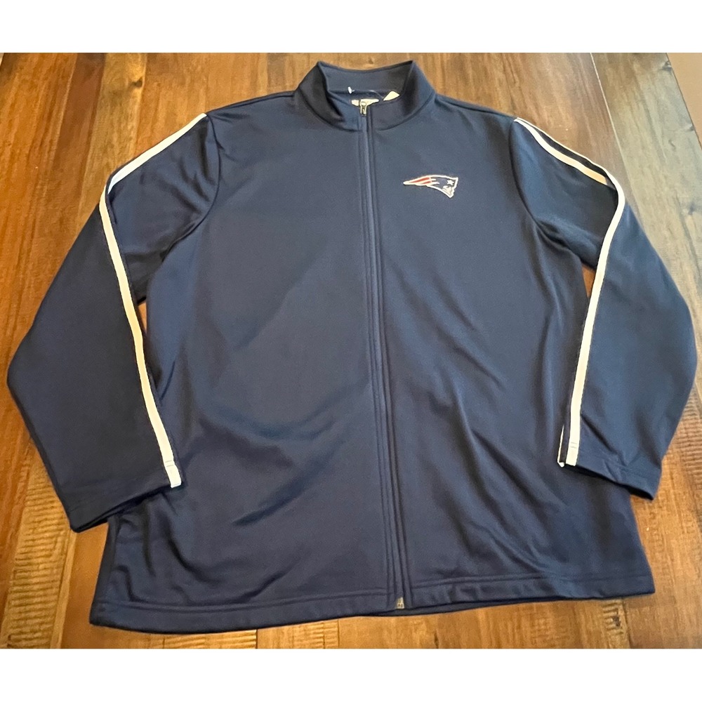 NFL New England Patriots Official Team Apparel Navy Full Zip Jacket
Mens XL - Picture 8 of 8